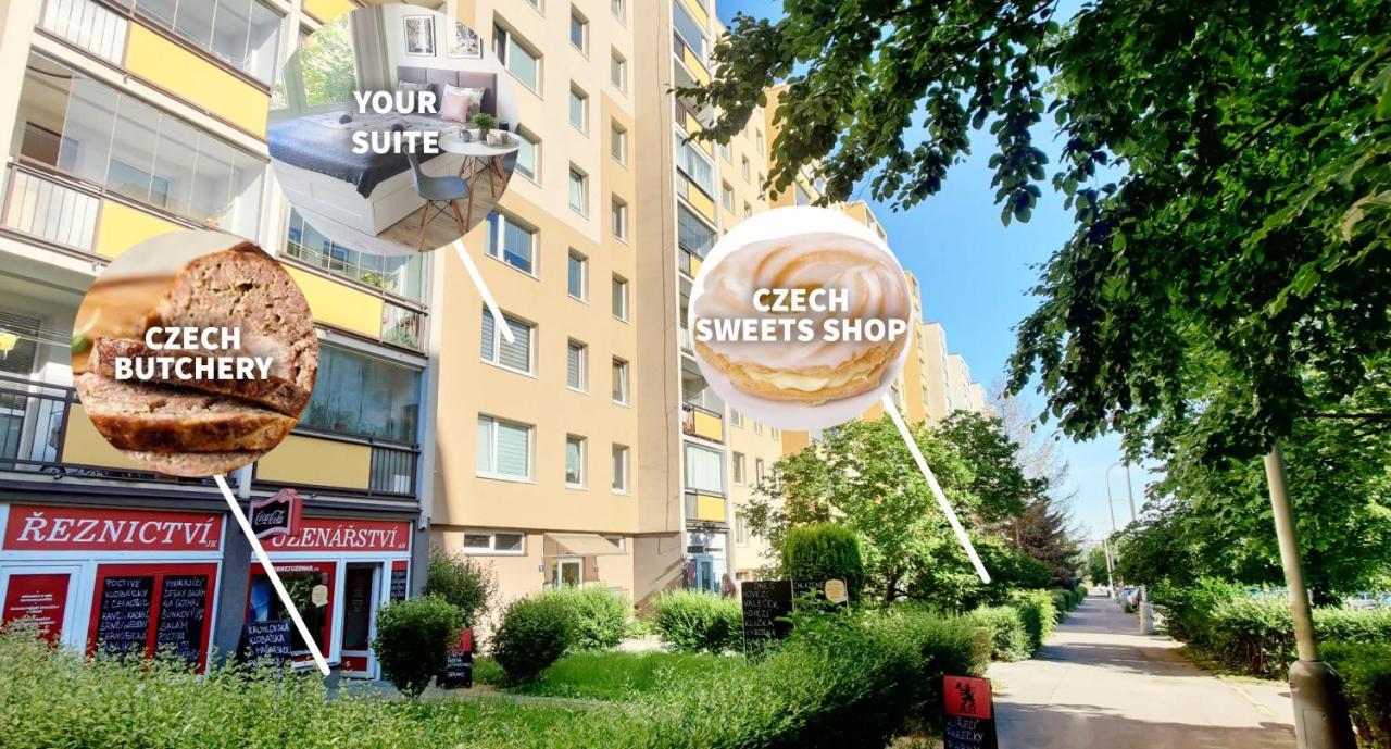 King Size Sunny Home 19 Minutes To Center Πράγα Εξωτερικό φωτογραφία